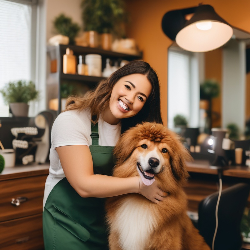 Maria Sandoval, Master Certified Groomer at Golden Paws Pet Grooming